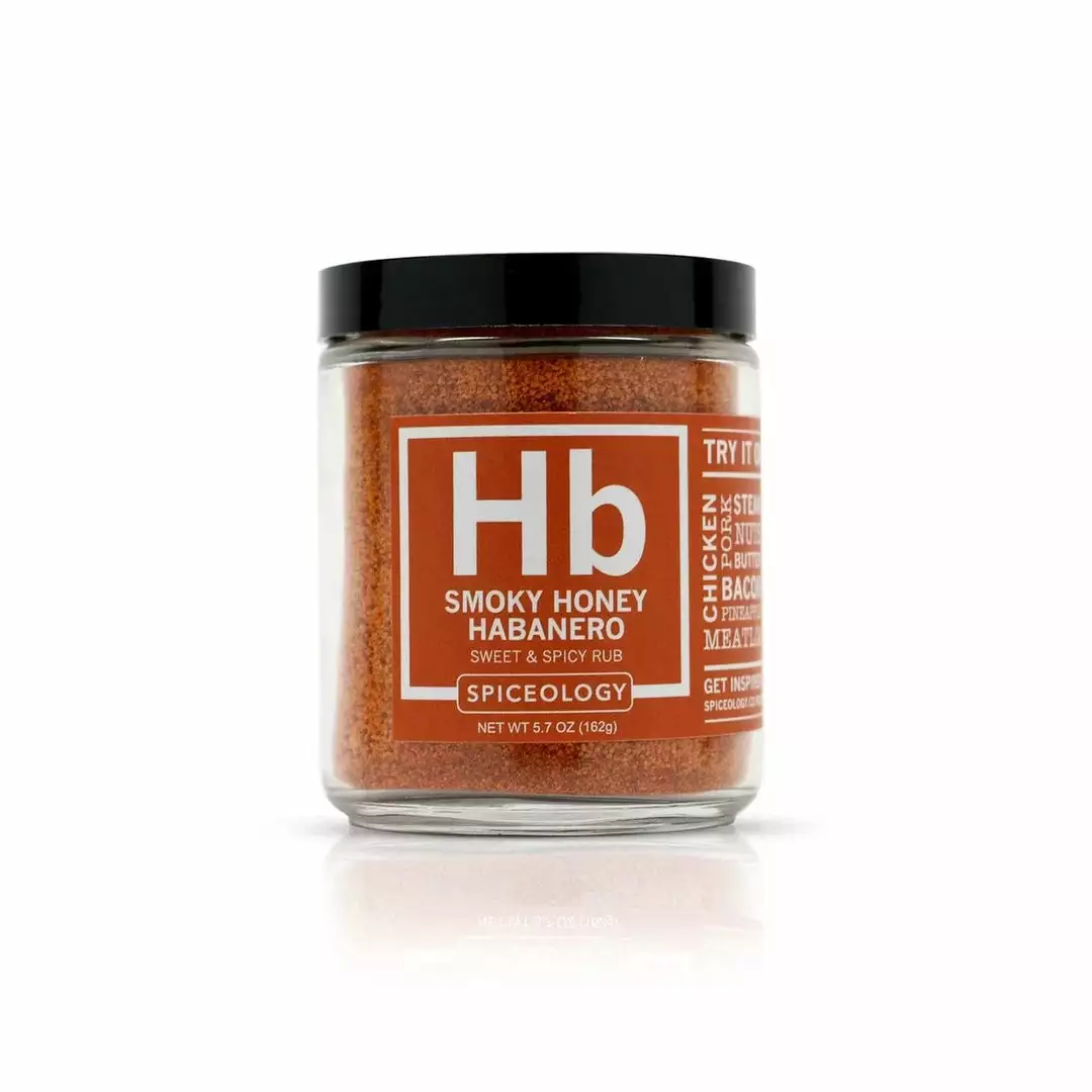Spiceology Smoky Honey Habanero Rub 5.7oz Sauces & Rubs 1 Spiceology Smoky Honey Habanero Rub 5.7oz Sauces & Rubs