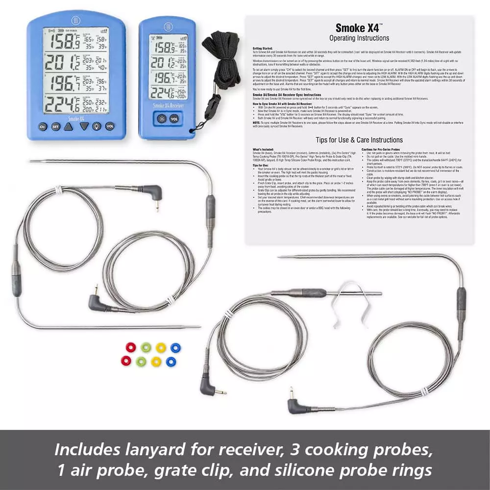 Thermoworks 4-Channel And Long Range Thermometer - Smoke X4 13 Thermoworks 4-Channel And Long Range Thermometer - Smoke X4