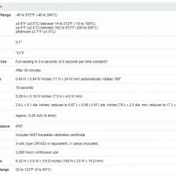 ThermoWorks Executive Series - EXEC Mini™ Thermometer TX-3600 17 ThermoWorks Executive Series - EXEC Mini™ Thermometer TX-3600