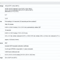 BBQ Accessories ThermoWorks Executive Series - EXEC Thermometer TX-3500