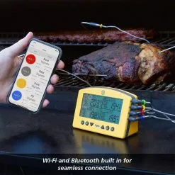 BBQ Accessories Thermoworks Signals 4-Channel BBQ Alarm Thermometer (WiFi + Bluetooth) 17 BBQ Accessories Thermoworks Signals 4-Channel BBQ Alarm Thermometer (WiFi + Bluetooth)