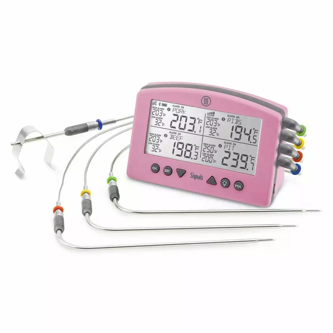 BBQ Accessories Thermoworks Signals 4-Channel BBQ Alarm Thermometer (WiFi + Bluetooth) 10 BBQ Accessories Thermoworks Signals 4-Channel BBQ Alarm Thermometer (WiFi + Bluetooth)