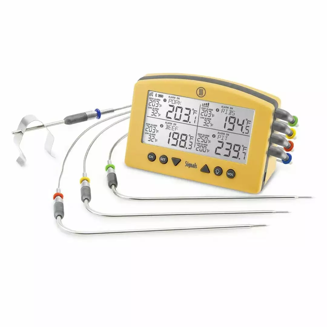 BBQ Accessories Thermoworks Signals 4-Channel BBQ Alarm Thermometer (WiFi + Bluetooth) 12 BBQ Accessories Thermoworks Signals 4-Channel BBQ Alarm Thermometer (WiFi + Bluetooth)