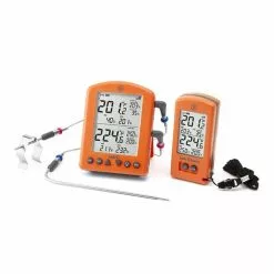 BBQ Accessories ThermoWorks Smoke X2 Long-Range Remote BBQ Alarm Thermometer TX-1700