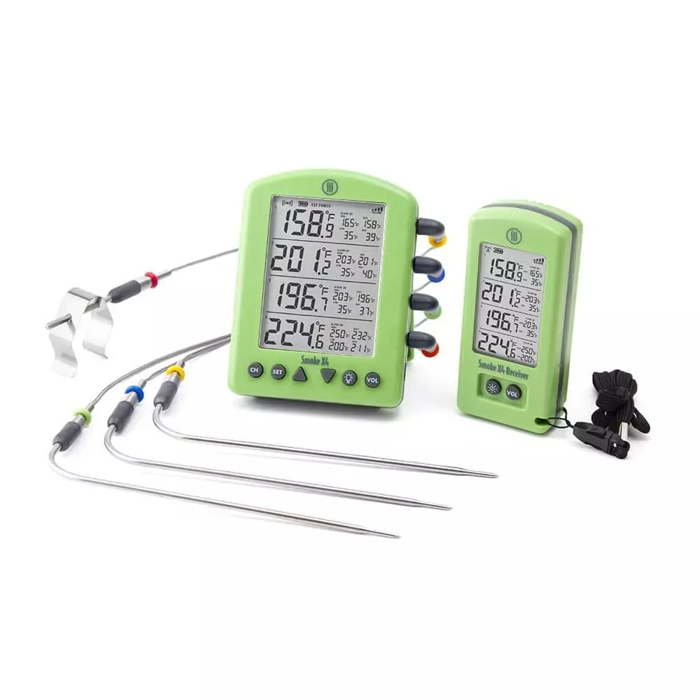 Thermoworks 4-Channel And Long Range Thermometer - Smoke X4 8 Thermoworks 4-Channel And Long Range Thermometer - Smoke X4
