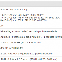 ThermoWorks Talking Thermometer RT8400 BBQ Accessories 5 ThermoWorks Talking Thermometer RT8400 BBQ Accessories