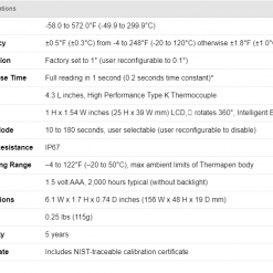 Thermoworks Thermapen ONE THS-235 21 Thermoworks Thermapen ONE THS-235
