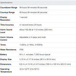 Thermoworks TimeStack TX-4400 24 Thermoworks TimeStack TX-4400