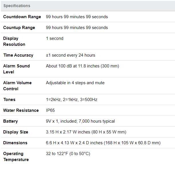 Thermoworks TimeStack TX-4400 11 Thermoworks TimeStack TX-4400