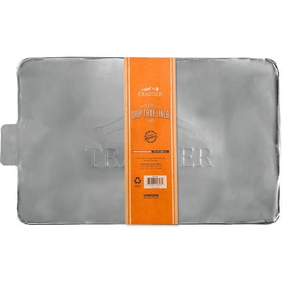 Traeger BAC578 Drip Tray Liner (5 Pack) Tailgater/Bronson 1 Traeger BAC578 Drip Tray Liner (5 Pack) Tailgater/Bronson