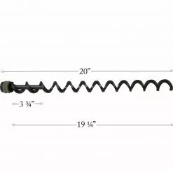 BBQ Replacement Parts Traeger Fixed Wheel Leg 2"X3" KIT0094
