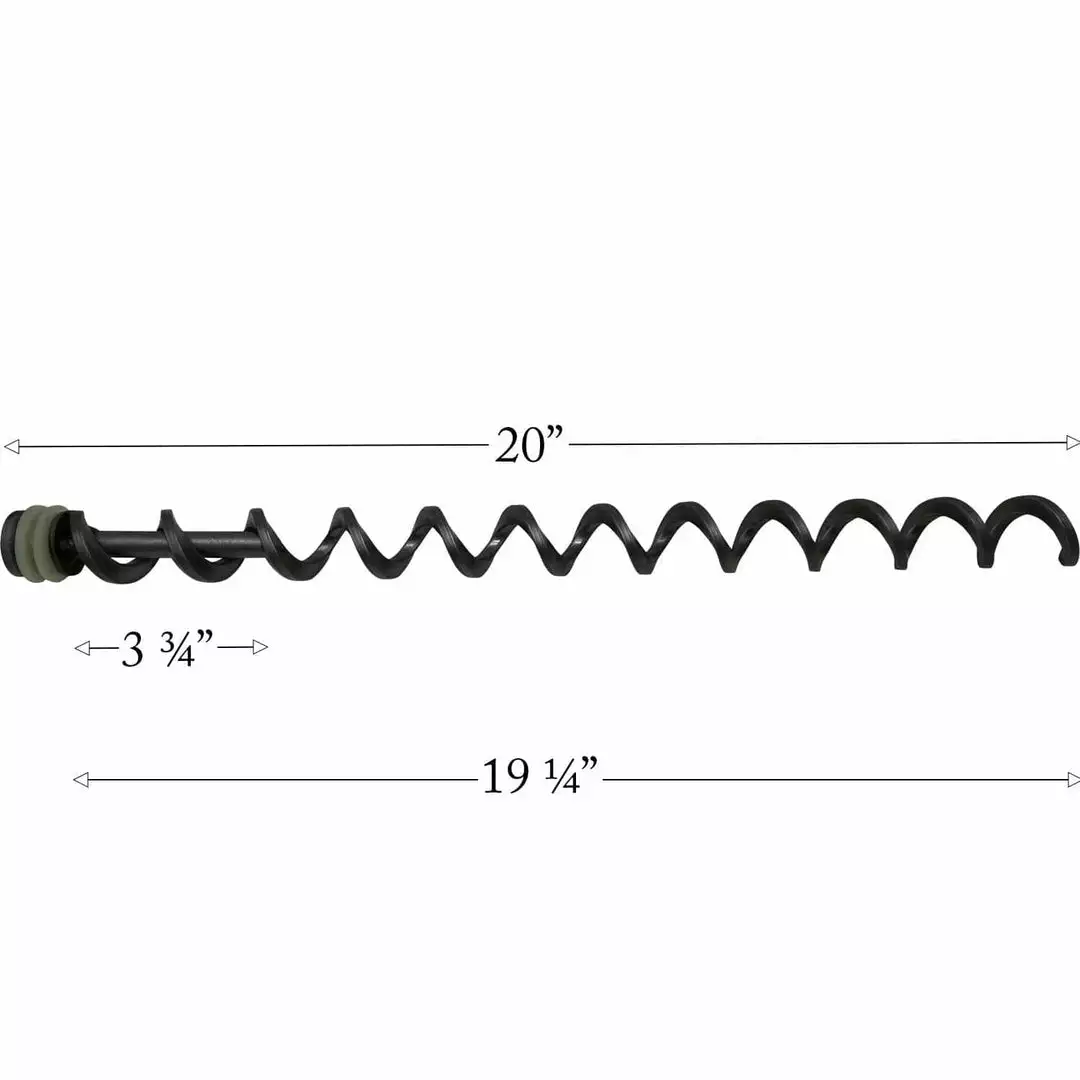 BBQ Replacement Parts Traeger Fixed Wheel Leg 2"X3" KIT0094 1 BBQ Replacement Parts Traeger Fixed Wheel Leg 2"X3" KIT0094