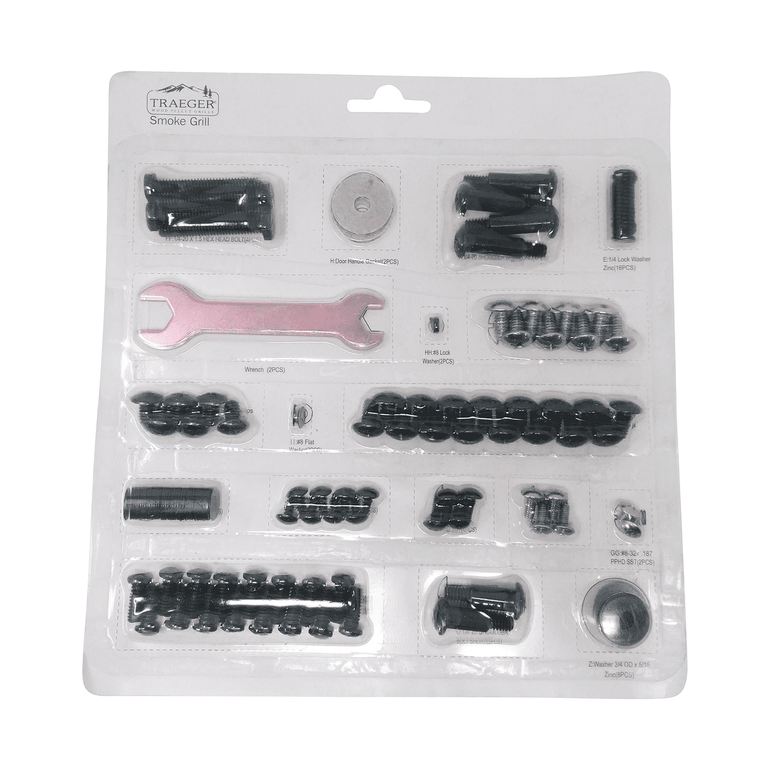 BBQ Replacement Parts Traeger Hardware Kit Select HDW400 1 BBQ Replacement Parts Traeger Hardware Kit Select HDW400