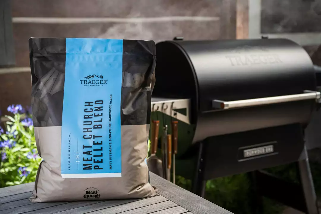Traeger Meat Church Blend Wood Pellets 18lb (Limited Edition) BBQ Accessories 6 Traeger Meat Church Blend Wood Pellets 18lb (Limited Edition) BBQ Accessories
