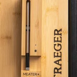 BBQ Accessories Traeger Meater Plus Wireless Meat Thermometer (Honey)