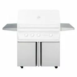 Bottom Bases Twin Eagles Freestanding Grill Base - Stainless Steel Double Door