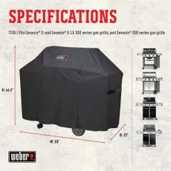 Weber Cover Gas (fits: Genesis II 300 Series) 7130-WEB