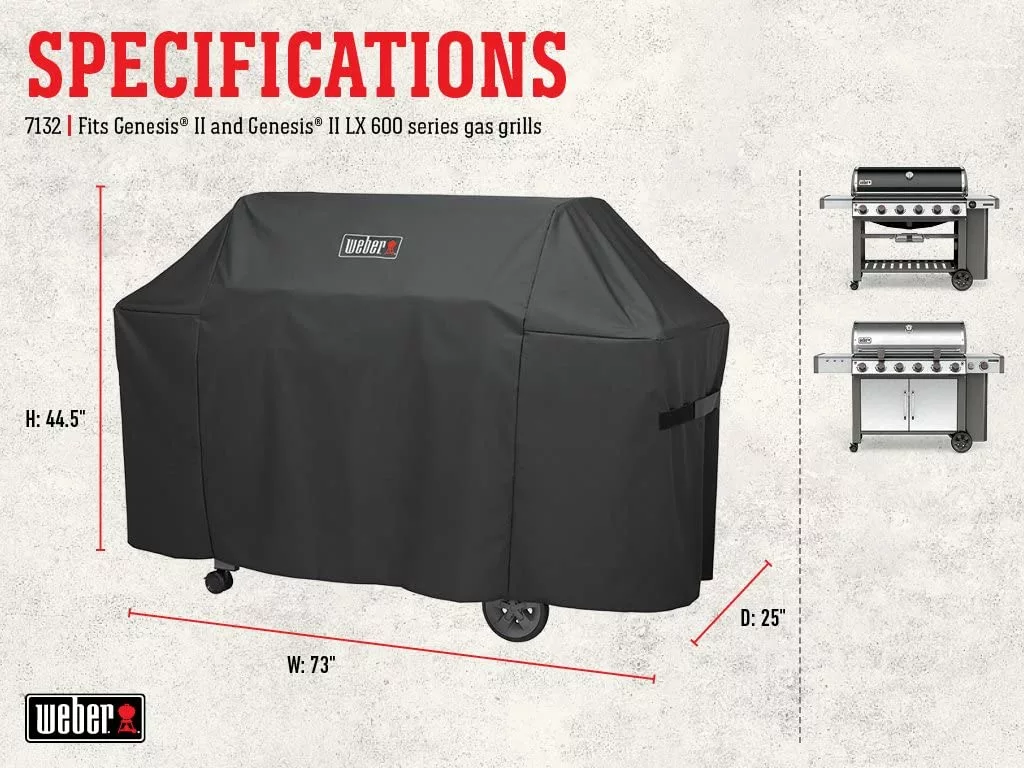 Weber Premium Cover Genesis Ll 600 7132-WEB 2 Weber Premium Cover Genesis Ll 600 7132-WEB