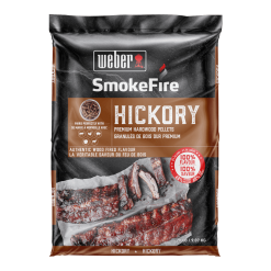 BBQ Accessories Weber SmokeFire Hickory Blend Premium Hardwood Pellets 20 Lb Bag