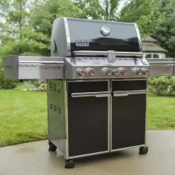 Weber Summit E-470 BBQ With Stainless Steel Cooking Grill Grates BBQs & Smokers