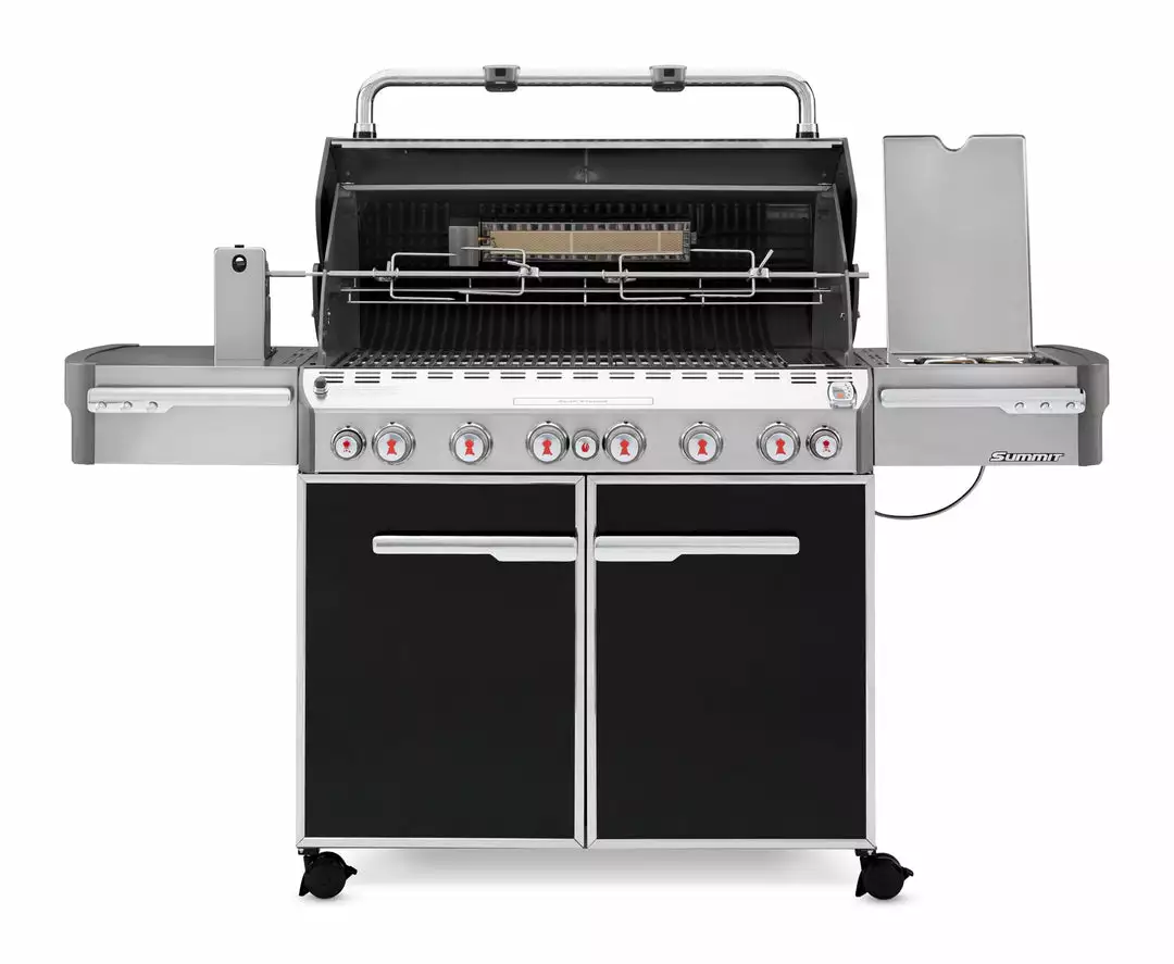 BBQs & Smokers Weber Summit E-670 BBQ With Stainless Steel Cooking Grill Grates 4 BBQs & Smokers Weber Summit E-670 BBQ With Stainless Steel Cooking Grill Grates