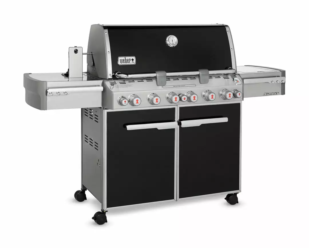 BBQs & Smokers Weber Summit E-670 BBQ With Stainless Steel Cooking Grill Grates 2 BBQs & Smokers Weber Summit E-670 BBQ With Stainless Steel Cooking Grill Grates