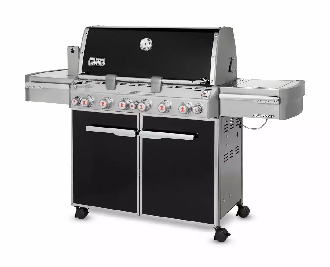 BBQs & Smokers Weber Summit E-670 BBQ With Stainless Steel Cooking Grill Grates 3 BBQs & Smokers Weber Summit E-670 BBQ With Stainless Steel Cooking Grill Grates