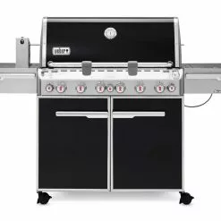 BBQs & Smokers Weber Summit E-670 BBQ With Stainless Steel Cooking Grill Grates