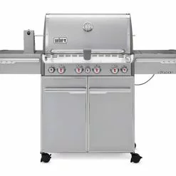 Weber Summit S-470 BBQ With Stainless Steel Cooking Grill Grates
