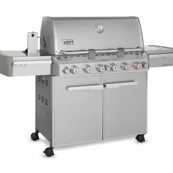 Weber Summit S-670 BBQ With Stainless Steel Cooking Grill Grates BBQs & Smokers