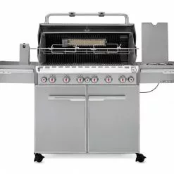 Weber Summit S-670 BBQ With Stainless Steel Cooking Grill Grates BBQs & Smokers
