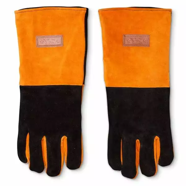 BBQ Accessories Yoder Smokers Long Leather Barbecue Gloves 1040-05 1 BBQ Accessories Yoder Smokers Long Leather Barbecue Gloves 1040-05